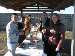 30 жовтня ми запросили на Аграрний хутір гостей з Канади - предтавників зрошувальної компанії "Агротек"